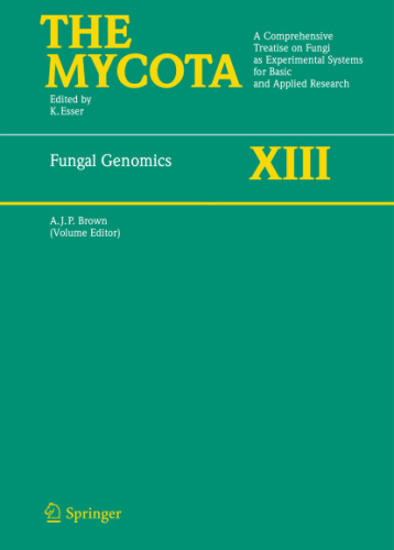 Fungal Genomics (The Mycota XIII)