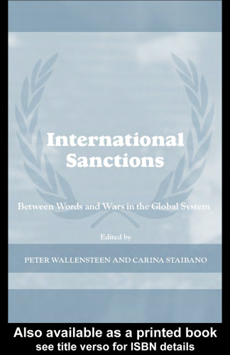 International Sanctions: Between Wars and Words (Cass Series on Peacekeeping)