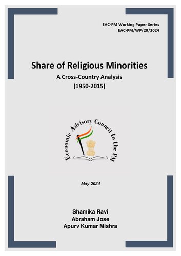 Share of Religious Minorities: A Cross-Country Analysis (1950-2015)