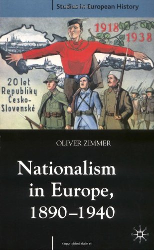 Nationalism in Europe, 1890-1940 (Studies in European History)