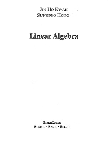 Linear Algebra