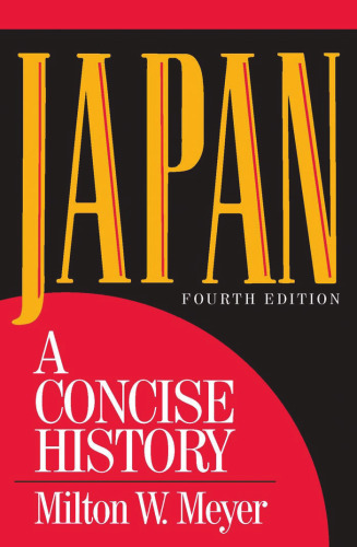 Japan: A Concise History, 4th edition