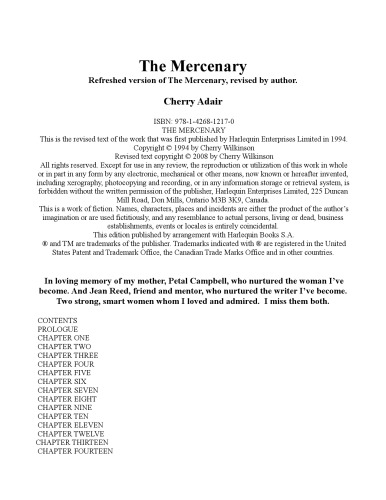 The Mercenary (revised Edition)