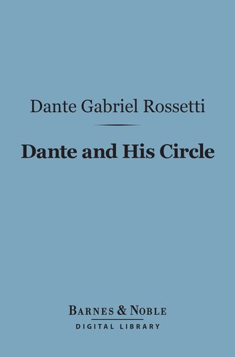 Dante and His Circle