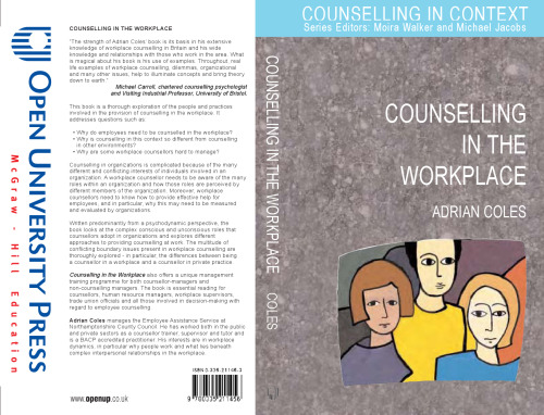 Counselling in the Workplace (Counselling in Context)