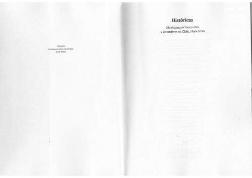 Históricas: movimientos feministas y de mujeres en Chile, 1850-2020