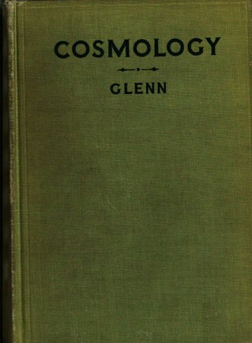 Cosmology: A Class Manual in the Philosophy of Being