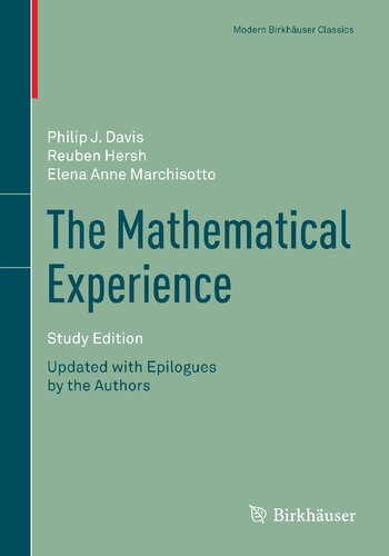 The Mathematical Experience, Study Edition