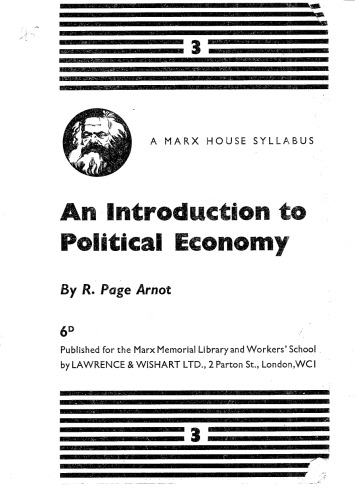 An Introduction to Political Economy