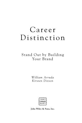 Career Distinction: Stand Out by Building Your Brand