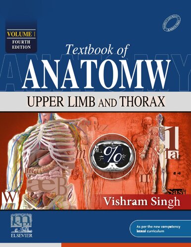 Textbook of Anatomy - Upper Limb and Thorax, Vol. 1, 4e (Jan 1, 2023)_(8131264815)_(Elsevier(INR))