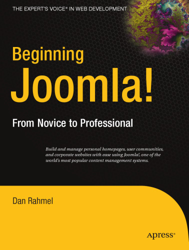 Beginning Joomla!: From Novice to Professional (Beginning from Novice to Professional)