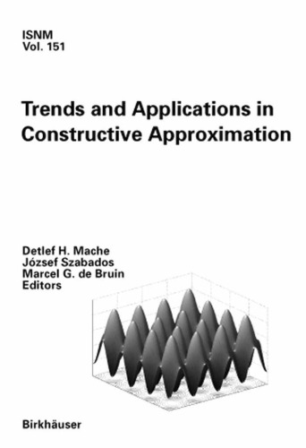 Trends and Applications in Constructive Approximation (International Series of Numerical Mathematics)