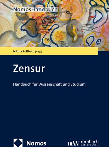 Zensur: Handbuch für Wissenschaft und Studium