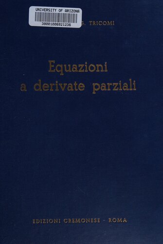 Equazioni a Derivate Parziali