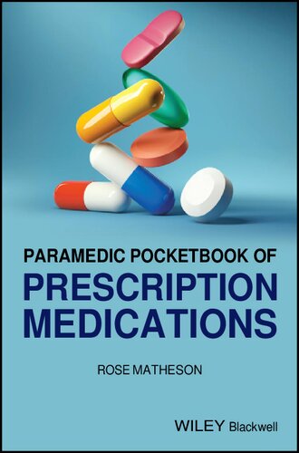 Paramedic Pocketbook of Prescription Medications