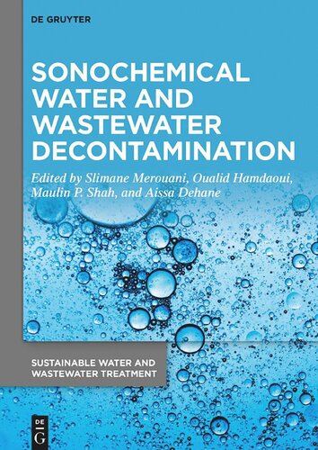 Sonochemical Water and Wastewater Decontamination