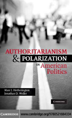 Authoritarianism and Polarization in American Politics