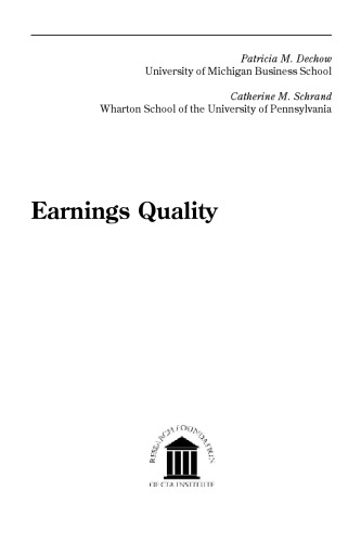 Earnings Quality