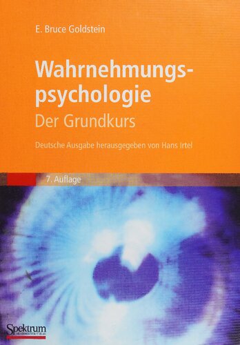 Wahrnehmungspsychologie: Der Grundkurs