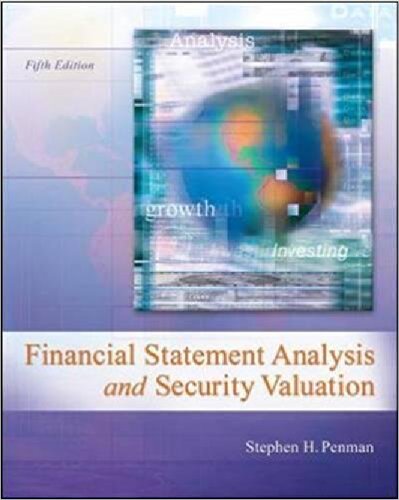 Financial Statement Analysis and Security Valuation 5e