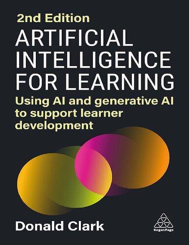 Artificial Intelligence for Learning: Using AI and generative AI to support learner development