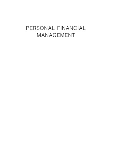 Personal Financial Management