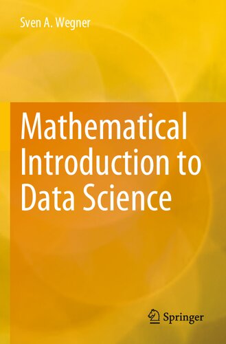 Mathematical Introduction to Data Science