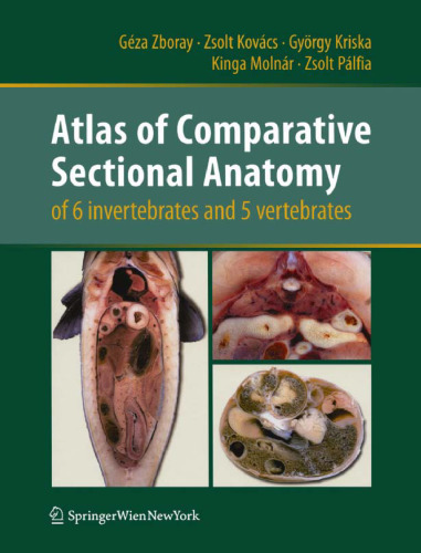 Atlas of Comparative Sectional Anatomy of 6 invertebrates and 5 vertebrates