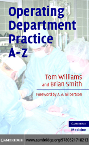 Operating Department Practice A-Z (Second edition)