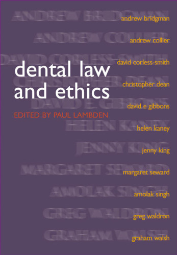 Dental Ethics And Laws