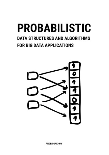 Probabilistic Data Structures and Algorithms for Big Data Applications