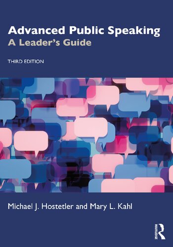 Advanced Public Speaking: A Leader's Guide