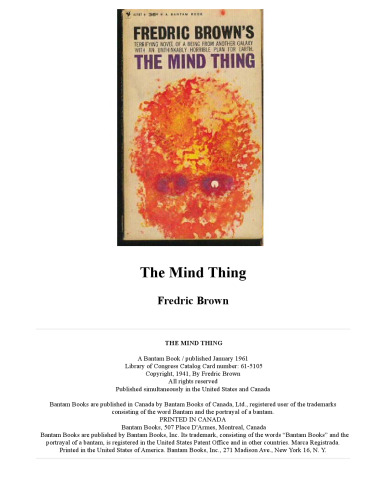 The Mind Thing