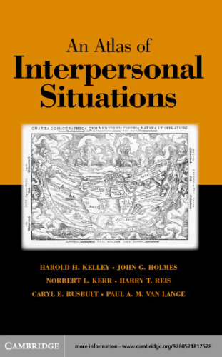 An Atlas of Interpersonal Situations