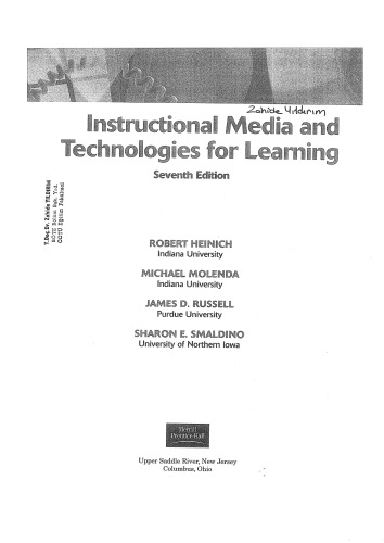 Instructional Media and Technologies for Learning (7th Edition)