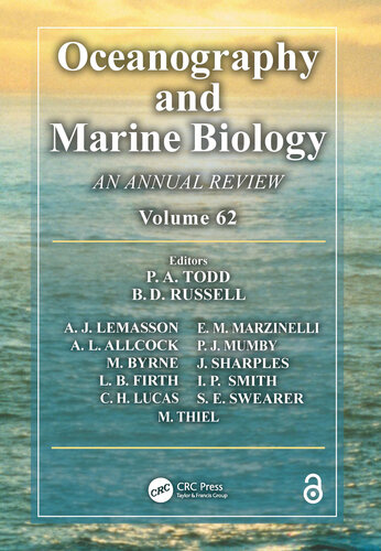 Oceanography and Marine Biology: An Annual Review, Volume 62