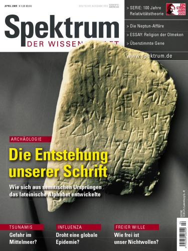 Spektrum der Wissenschaft April 2005