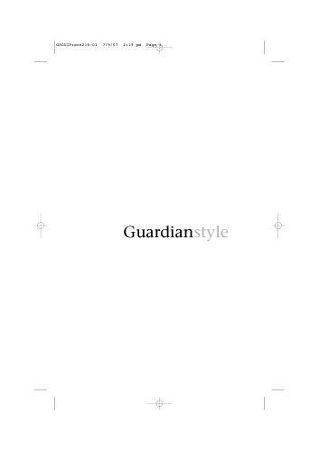 Guardian Style