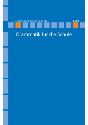 Grammatik für die Schule