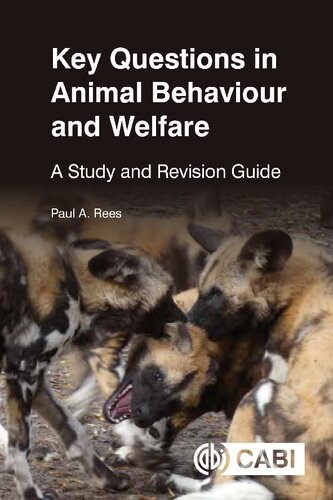 Key Questions in Animal Behaviour and Welfare: A Study and Revision Guide (CABI Key Questions)