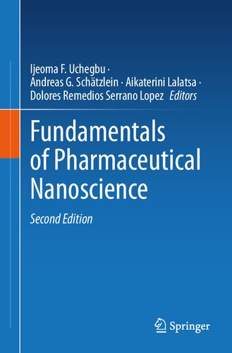 Fundamentals of Pharmaceutical Nanoscience