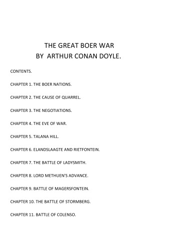 The Great Boer War