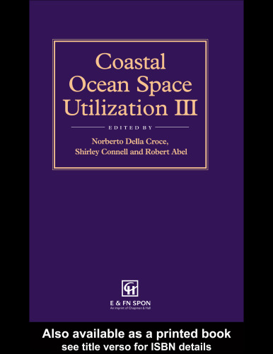 Coastal Ocean Space Utilization III