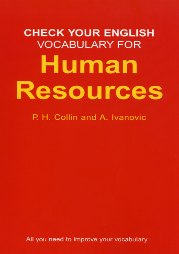 Check Your English Vocabulary for Human Resources (Check Your Vocabulary)