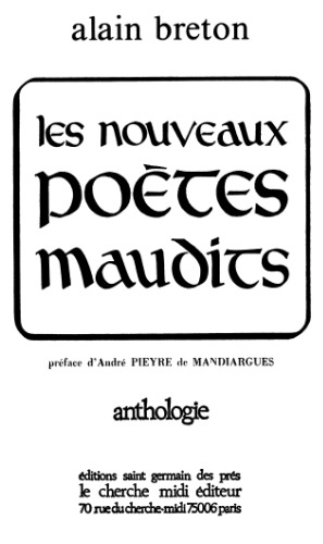 Les nouveaux poetes maudits : Anthologie (Collection Espaces)