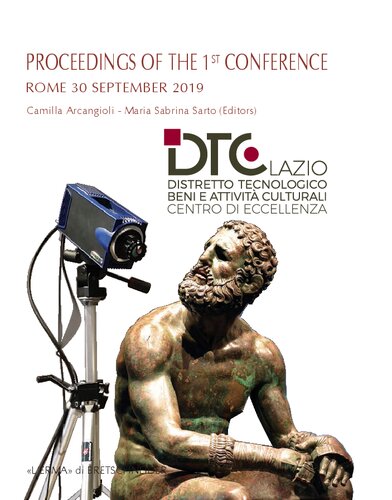 Proceedings of the 1st Conference DTC Lazio-Centre of Excellence (Lazio Technological District for Cultural Heritage), Rome 30 September 2019