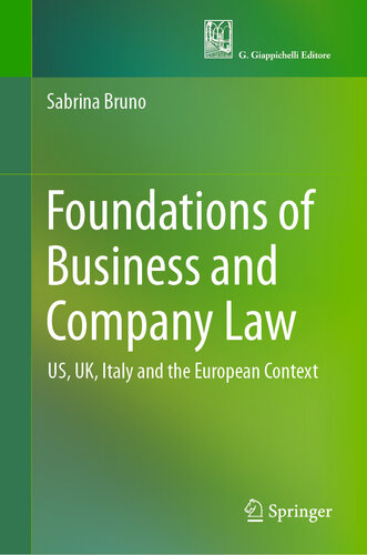 Foundations of Business and Company Law : US, UK, Italy and the European Context