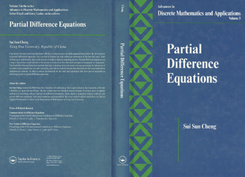 Partial Difference Equations (Advances in Discrete Mathematics and Applications, 3)