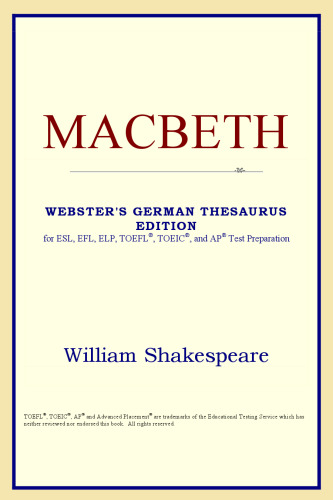 Macbeth (Webster's German Thesaurus Edition)